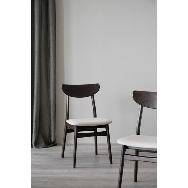 Smeđe blagovaonske stolice u setu od 2 kom Rodham - Rowico-image-3