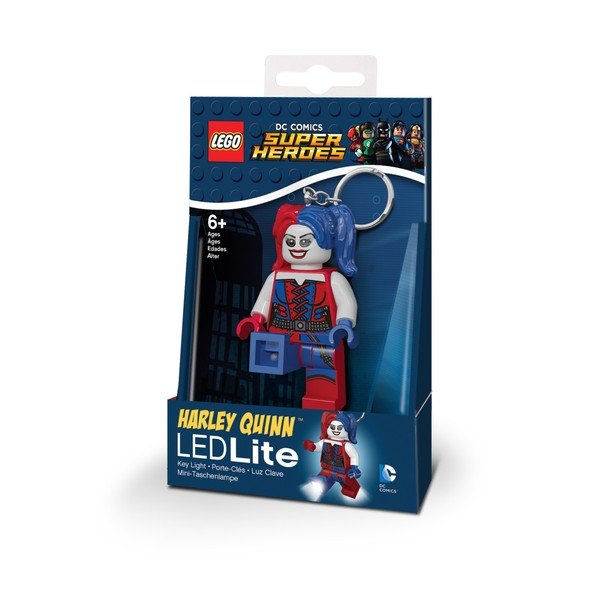 Svjetleći privjesak za ključeve LEGO® DC Super Heroes Harley Quinn-image-1