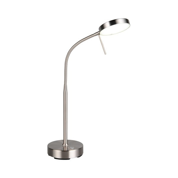 LED stolna lampa u srebrnoj boji (visina 45 cm) Moreno – Reality