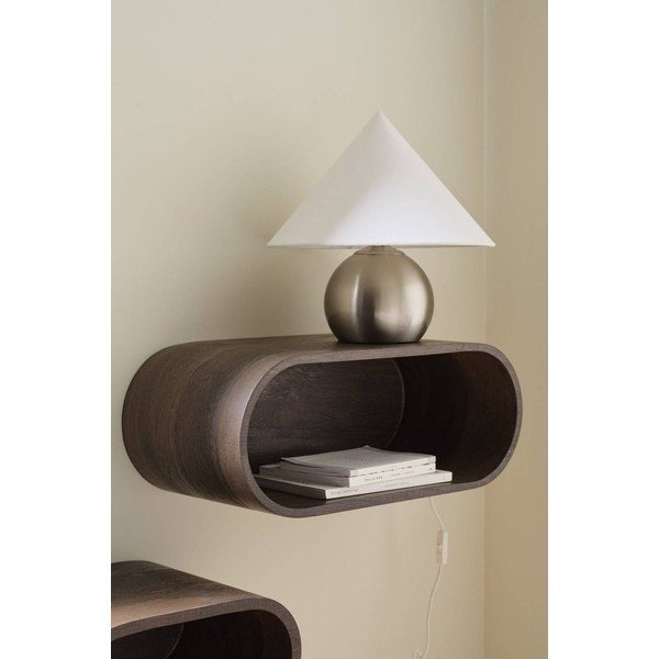 Smeđa polica od MDF-a 60 cm Positano – Ellos Home-image-1