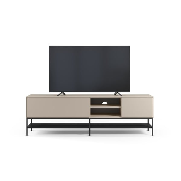 Krem TV komoda 180x55x35 cm Amira – Marckeric-image-2