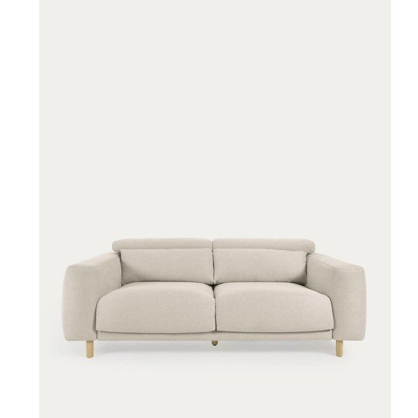 Krem sofa 215 cm Singa – Kave Home-image-3