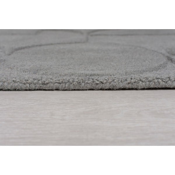Sivi vuneni tepih Flair Rugs Gigi, 120 x 170 cm-image-4
