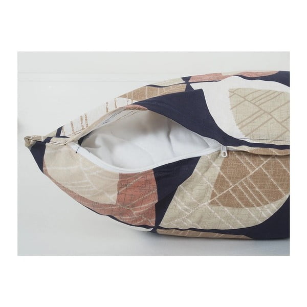 Smeđa posteljina za krevet za jednu osobu od krepa 140x200 cm Autumn Leaf – B.E.S.-image-2