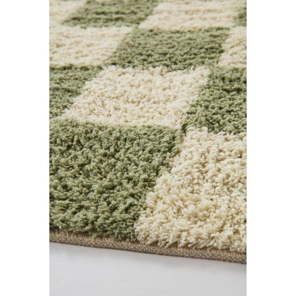 Zeleni/krem pamučan tepih 170x240 cm Mela – Jotex-image-3