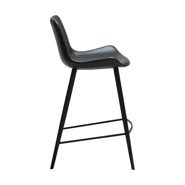 Crna barska stolica (visine sjedala 65 cm) Hype – DAN-FORM Denmark-image-2