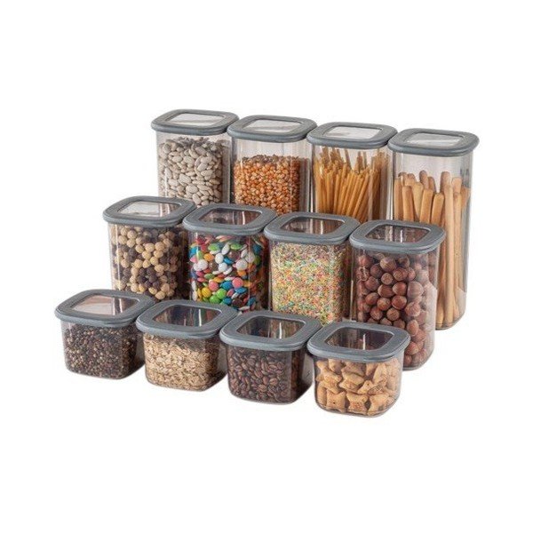 Posude za namirnice u setu 24 kom za čuvanje hrane Fresco – Hermia-image-2
