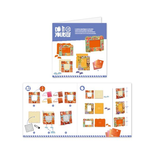 Set za izradu 3 okvira Djeco Animals-image-1