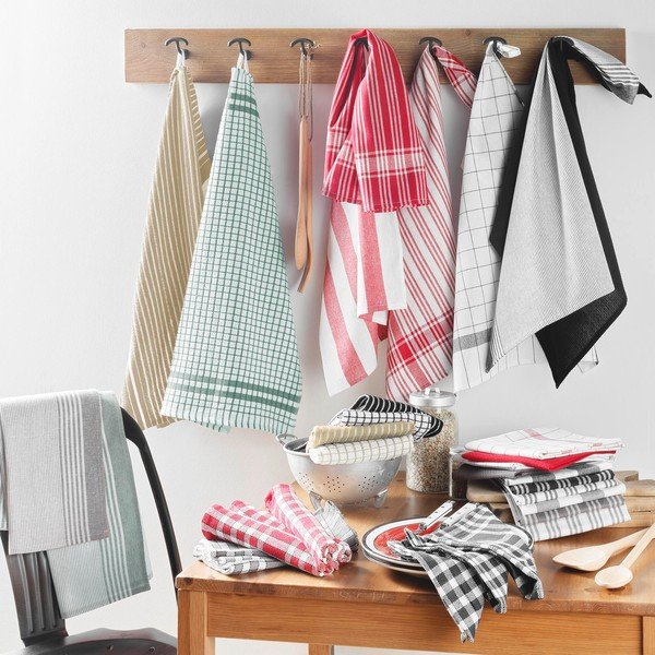 Pamučna kuhinjska krpa 3 kom 50x70 cm Vibrato – douceur d'intérieur-image-1