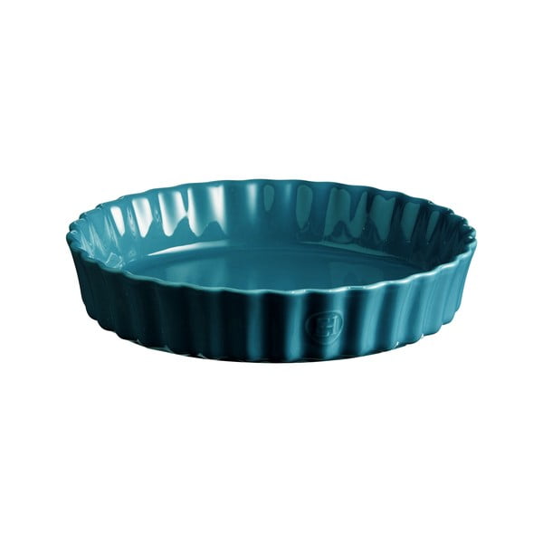 Tirkizno plavi keramički kalup za torte Emile Henry, ⌀ 24 cm