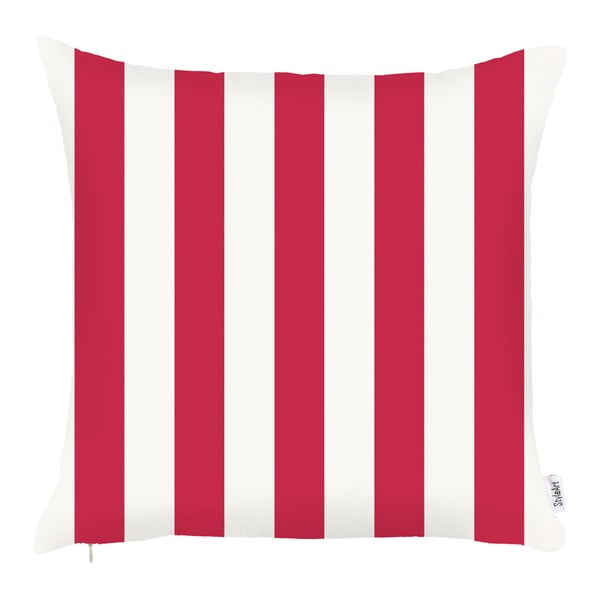 Mike &amp; Co. crvena navlaka za jastuk. NEW YORK Stripes, 43 x 43 cm