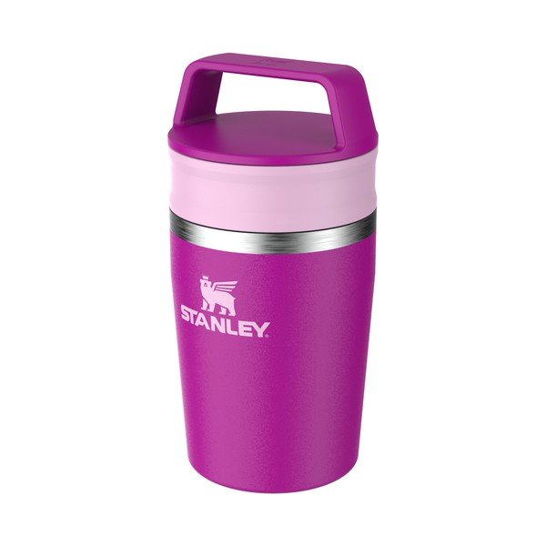 Ružičasta termo šalica od nehrđajućeg čelika 230 ml Café-To-Go Travel Mug Violet Blossom – Stanley-image-1