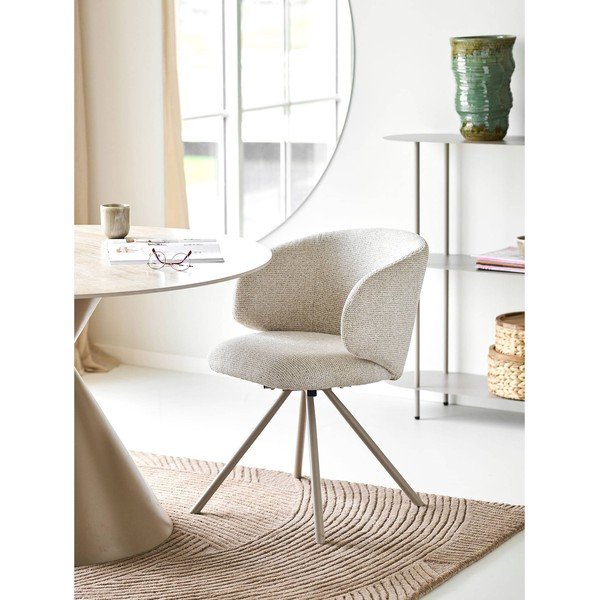 Bež podstavljena blagovaonska stolica Fulham – House Nordic-image-1