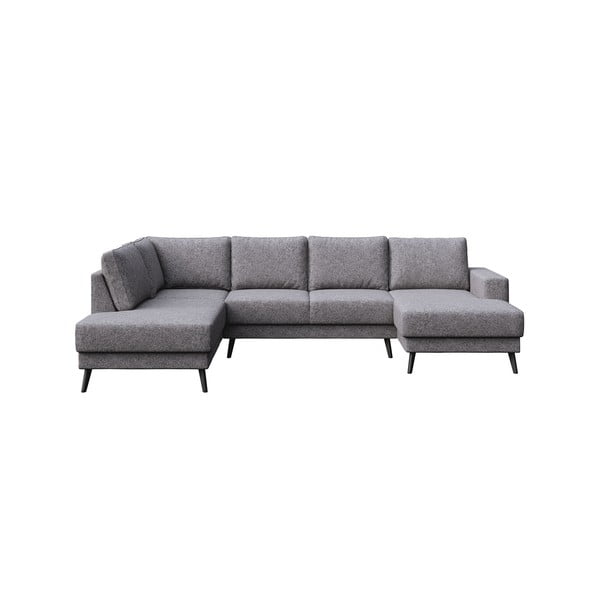 Siva kutna garnitura (s lijevim kutom) Fynn – Ghado