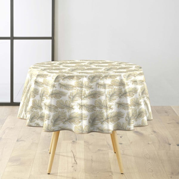 Perivi stolnjak ø 160 cm Plumina – douceur d'intérieur