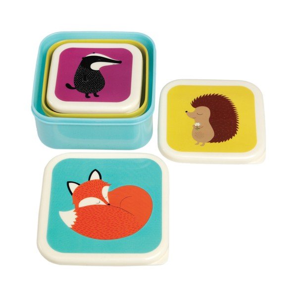 Set s 3 kutije za užinu Rex London Rusty And Friends-image-3