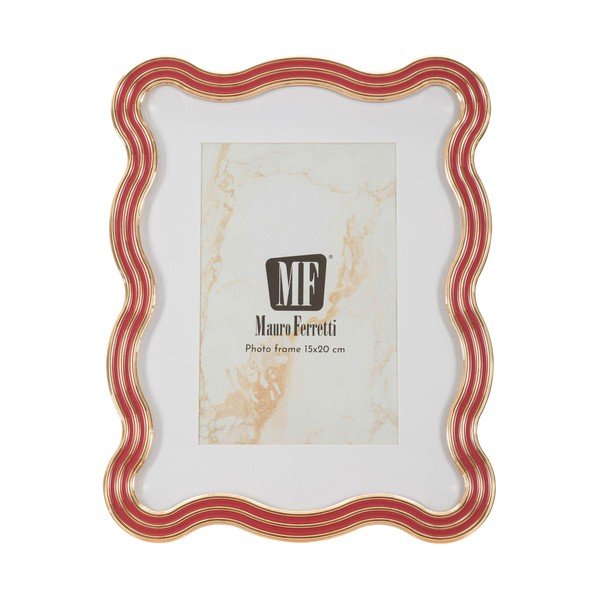 Crveni/u zlatnoj boji metalni/stakleni stojeći okvir 17,5x22,5 cm Elizabeth – Mauro Ferretti-image-2