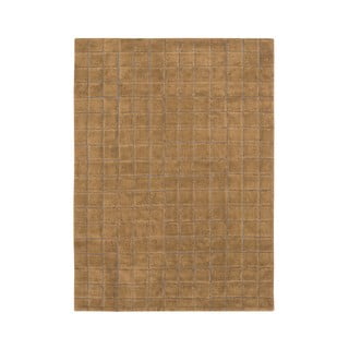 Oker žuti ručno rađen vunen tepih 170x240 cm Mosaic Ochre – Lorena Canals