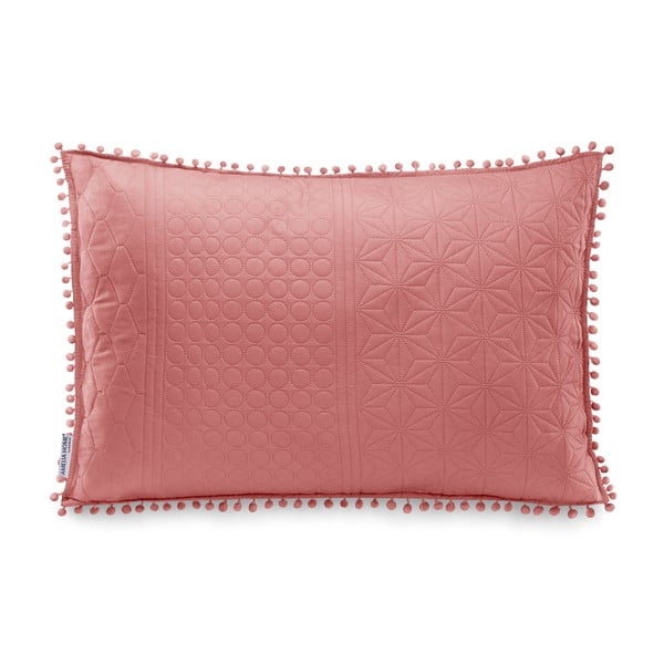 Ružičasti ukrasni jastuk AmeliaHome Meadore, 50 x 70 cm