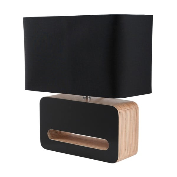 Crna Zuiver Wood stolna lampa-image-3