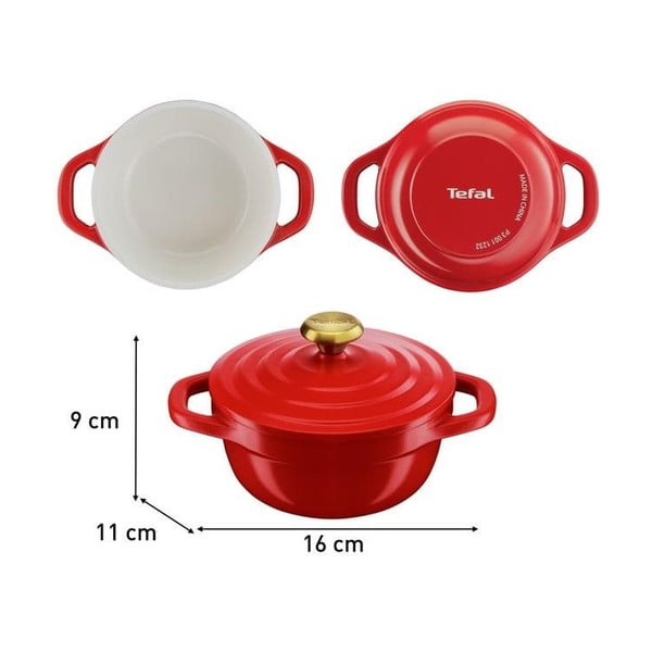 Posude za pečenje u setu 2 kom ø 11 cm Air Mini – Tefal-image-3