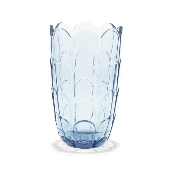 Svijetlo plava staklena ručno izrađena vaza (visina 19 cm) Lily – Holmegaard