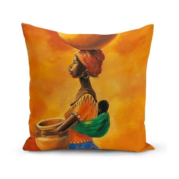 Set od 3 jastučnice Minimalist Cushion Covers African Culture, 45 x 45 cm-image-2