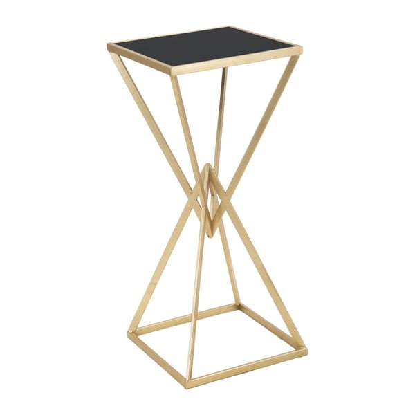 Pomoćni stol sa staklenom pločom stola 35x35 cm Piramid – Mauro Ferretti