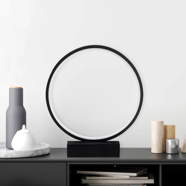 Crna LED stolna lampa (visina 35 cm) Halka – Opviq lights-image-4