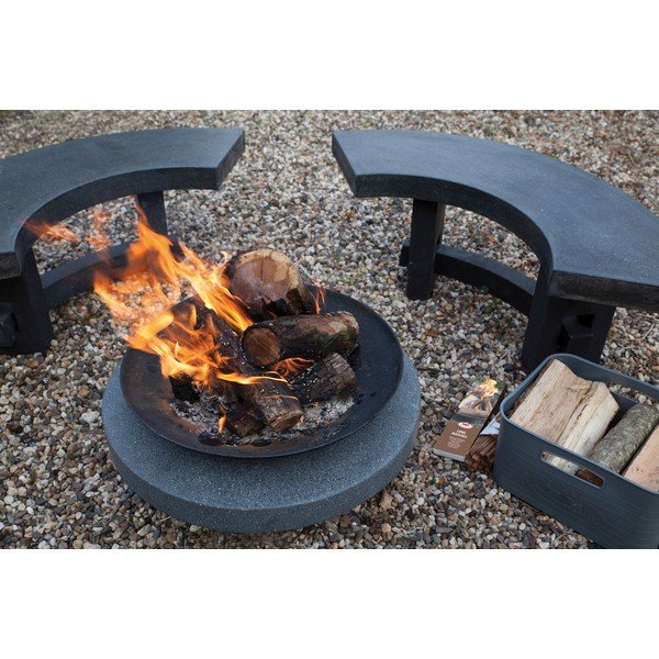 Granitna klupa za kamin Esschert Design-image-1