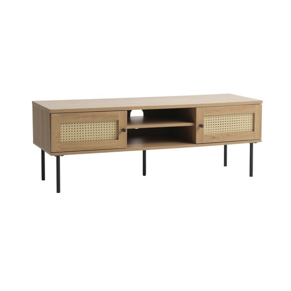 TV komoda u dekoru hrasta u prirodnoj boji 120x43 cm Pensacola – Unique Furniture-image-4