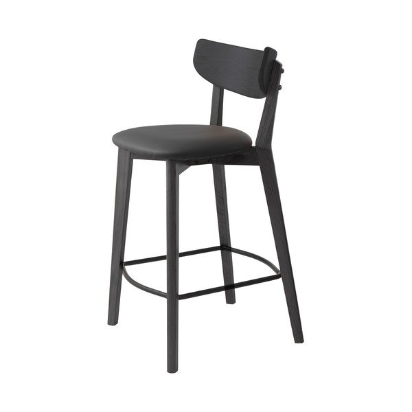 Crna barska stolica (visine sjedala 67 cm) Pero – Unique Furniture-image-2