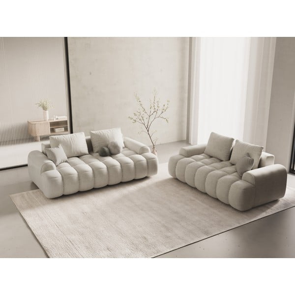 Bež sofa 200 cm Linz – Cosmopolitan Design-image-1