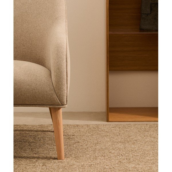 Bež fotelja Bobly – Kave Home-image-2