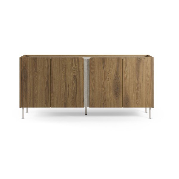 Komoda u dekoru hrasta u prirodnoj boji 180x83x40,5 cm Lucile – Marckeric