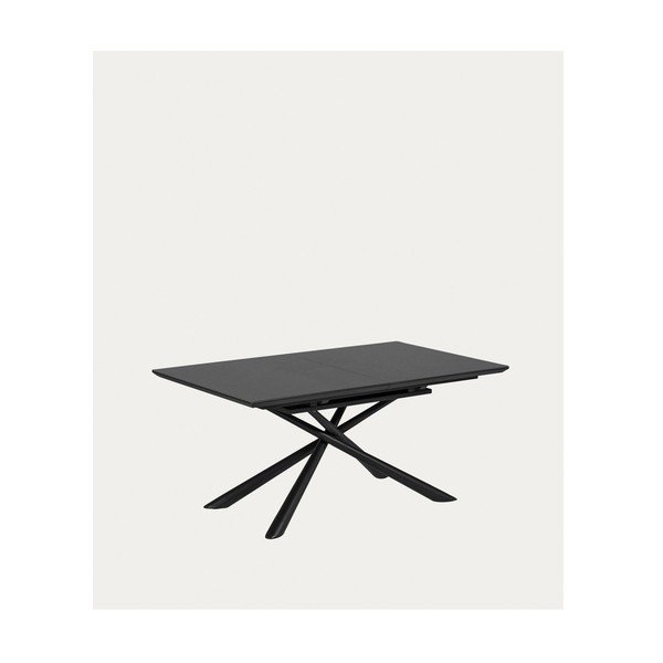 Proširiv blagovaonski stol s dodatnom pločom s keramičkom daskom 90x160 cm Theone – Kave Home-image-3