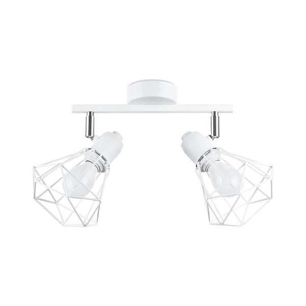 Bijela stropna svjetiljka ø 10 cm Varpu – Nice Lamps