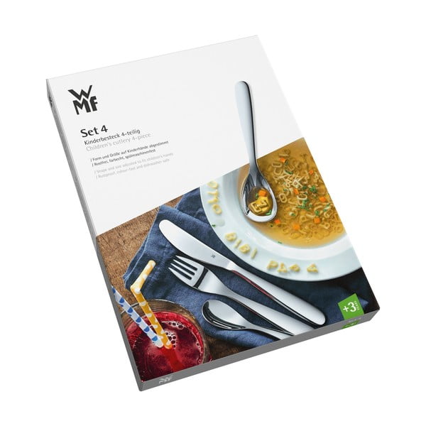 Set od 4 komada dječjeg pribora za jelo od nehrđajućeg čelika WMF Safari-image-1