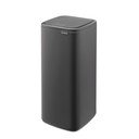 Tamno siva željezna kanta za smeće na dodir 30 l Bo Touch – Brabantia