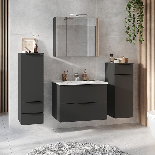 Antracitno sivi set namještaja za kupaonicu Crandon – Germania-image-1