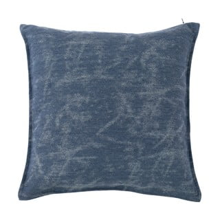 Tamnoplavi ukrasni jastuk Tiseco Home Studio Chester, 44 x 44 cm