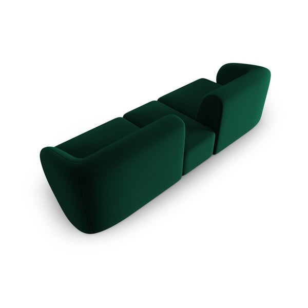 Zelena baršunasti sofa 246 cm Paolo – Milo Casa-image-3