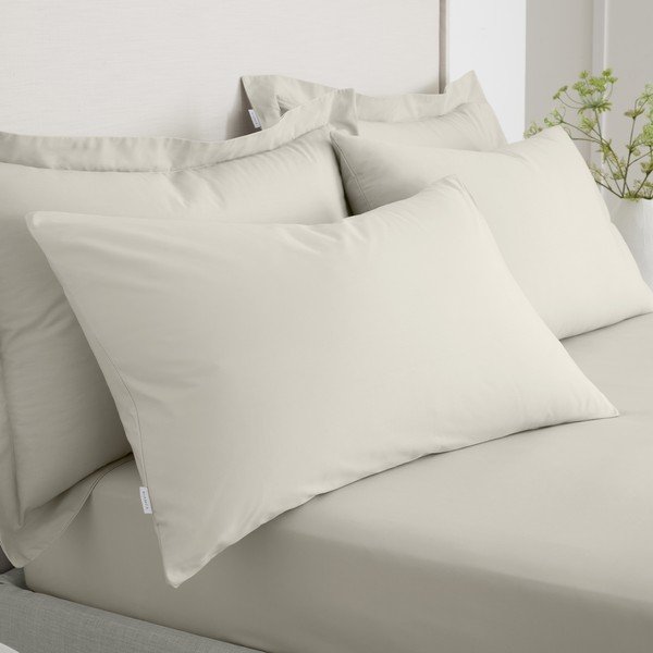Jastučnice u setu 2 kom od pamučnog perkala 50x75 cm Cotton Percale – Bianca-image-2