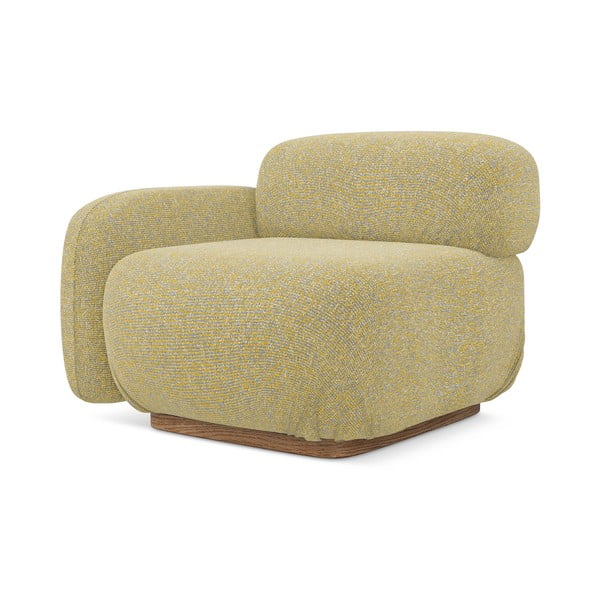 Žuta  modularna sjedeća garnitura (s lijevim kutom) Ailani – Makamii-image-2