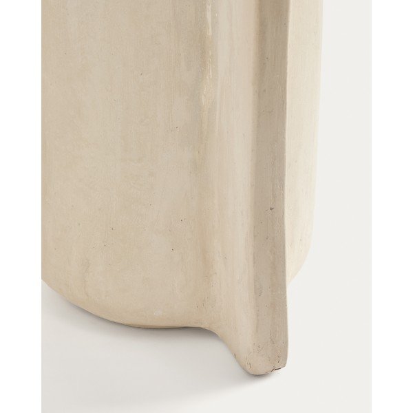 Krem visoka vaza od papier-mâché (visina 67 cm) Mireni – Kave Home-image-3