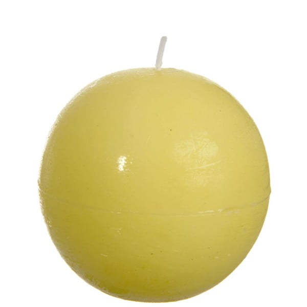 Žuta svijeća J-Line Ball
