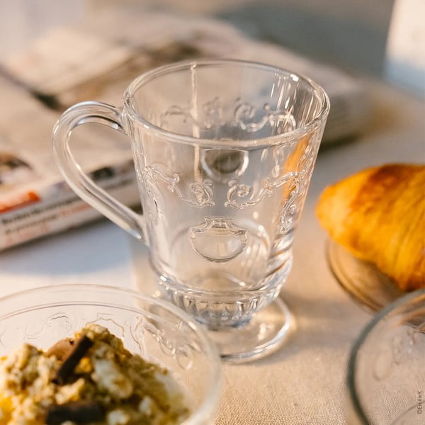 Staklena šalica s ručkom La Rochère Versailles, 200 ml-image-1