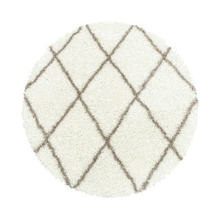 Krem okrugli tepih ø 80 cm Alvor – Ayyildiz Carpets