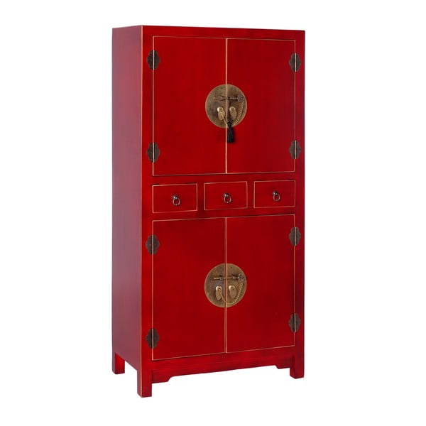 Crveni ormarić 63x131 cm Oriente – Ixia