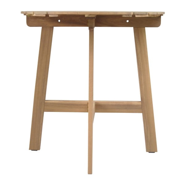 Vrtni blagovaonski stol od punog bagrema 45x70 cm Nina - LDK Garden-image-4